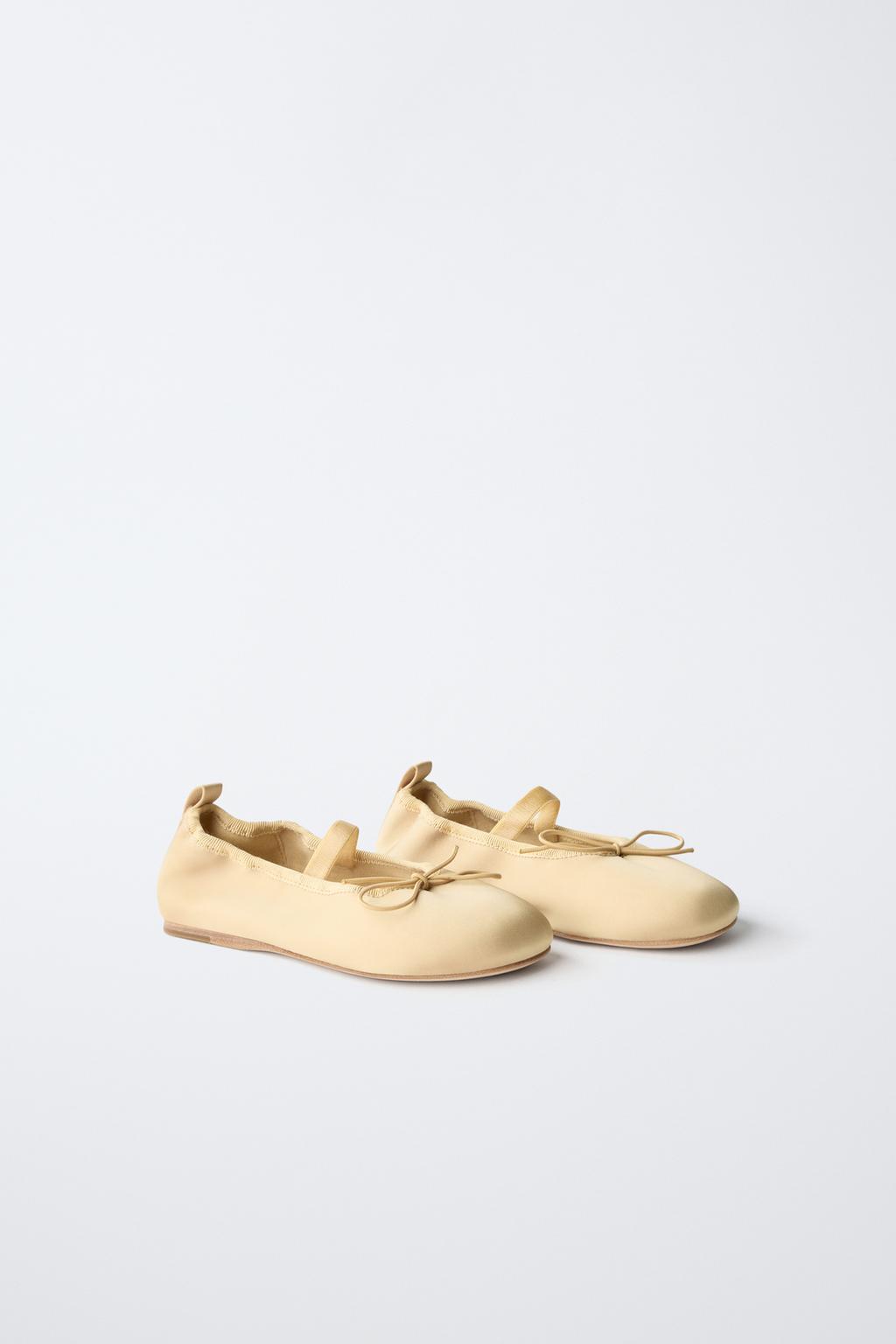 Балетки с лентой и бантом limited edition