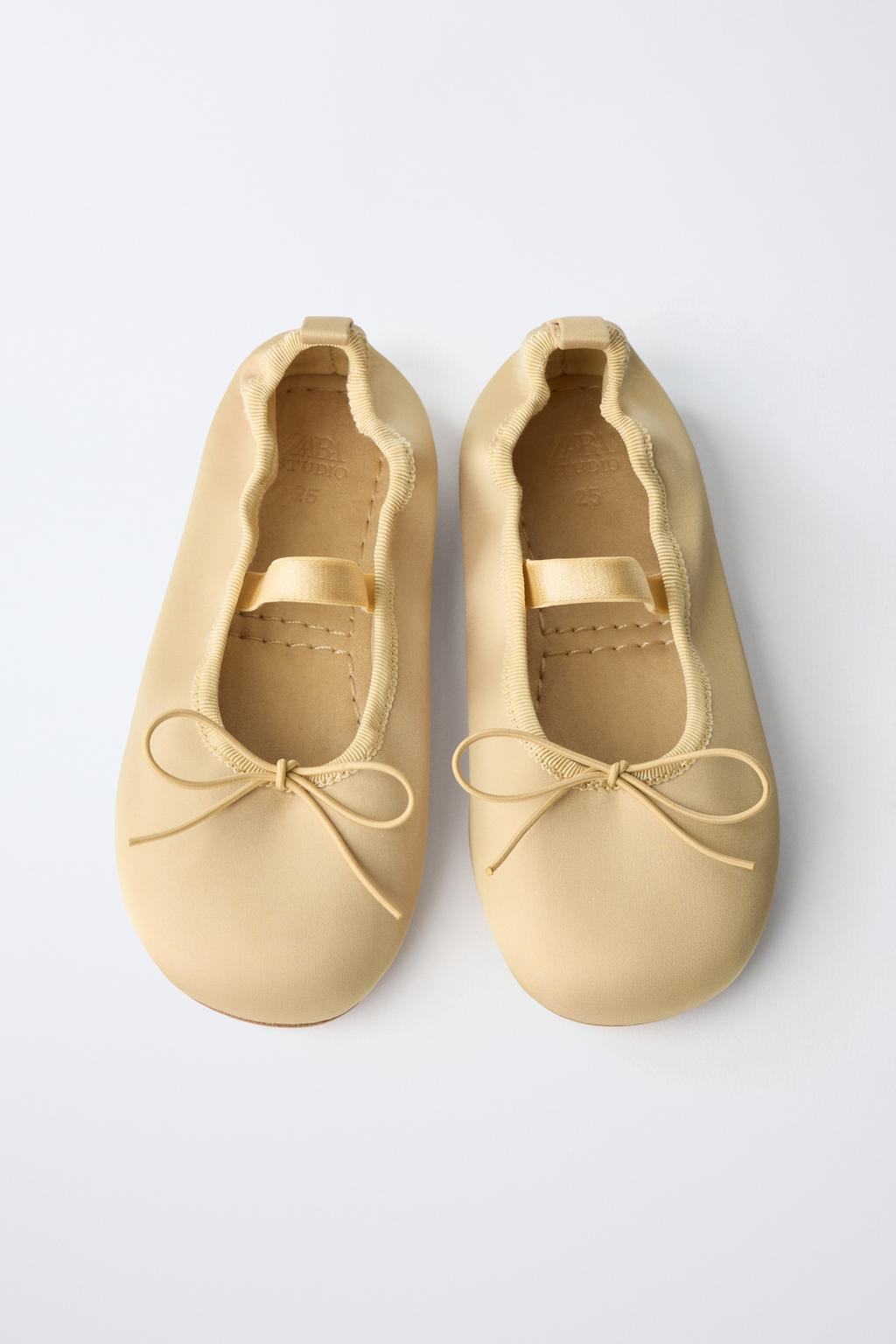 Балетки с лентой и бантом limited edition
