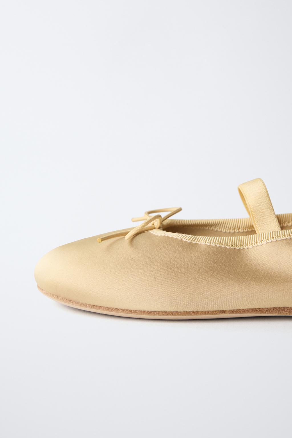 Балетки с лентой и бантом limited edition