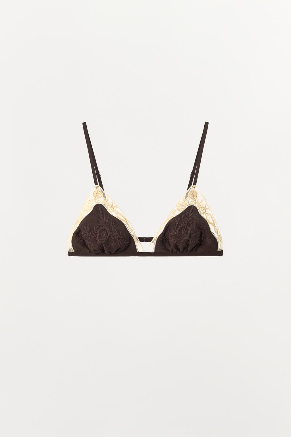 БЮСТГАЛЬТЕР ИЗ 100% ВИСКОЗЫ С КРУЖЕВНОЙ ВЫШИВКОЙ