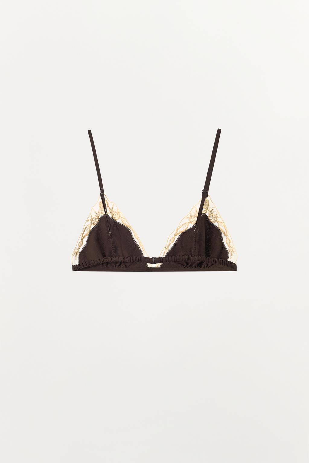 БЮСТГАЛЬТЕР ИЗ 100% ВИСКОЗЫ С КРУЖЕВНОЙ ВЫШИВКОЙ