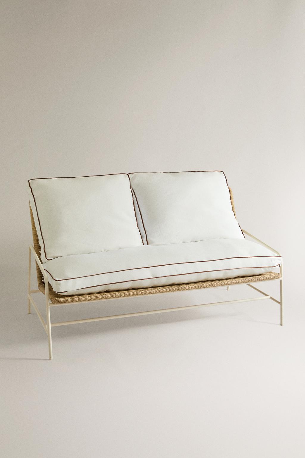 Декоративная подушка для спинки с кантом