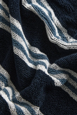 Полотенце для ванны с неровными полосами- Заказать в России