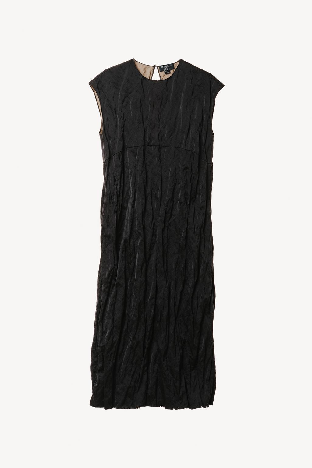 Миди-платье с морщинами willy chavarria x zara
