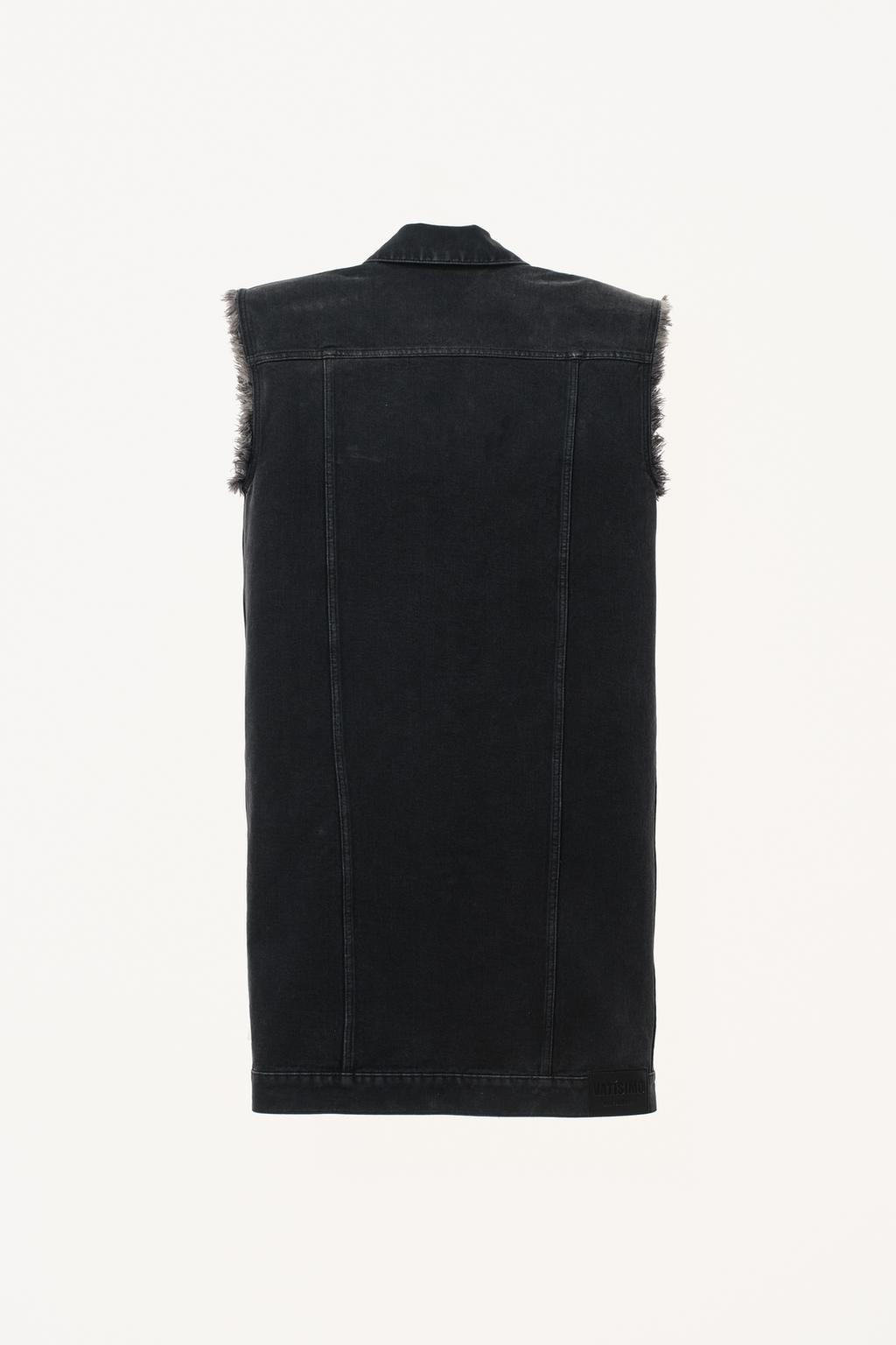 Джинсовое платье без рукавов willy chavarria x zara