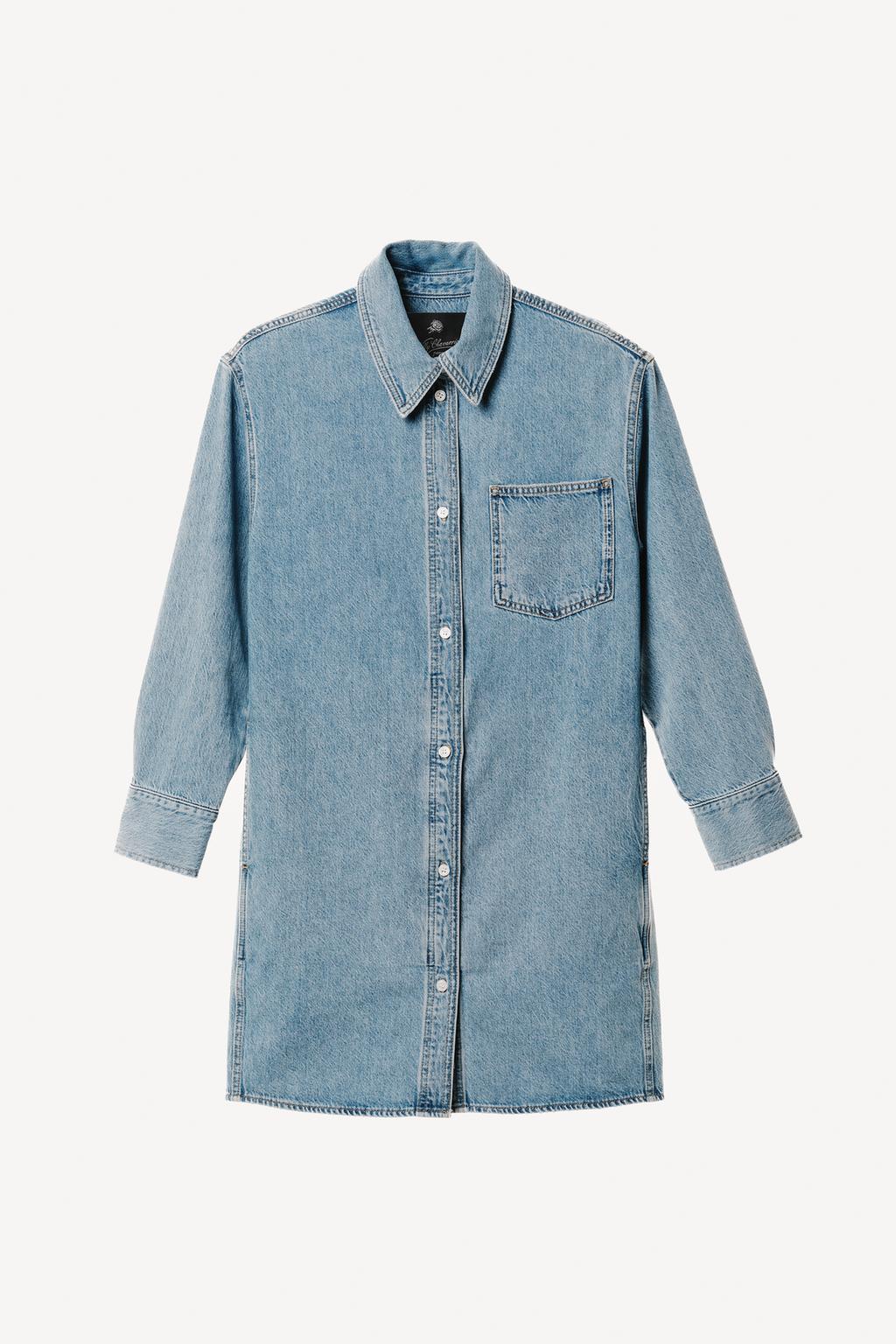 Джинсовое платье willy chavarria x zara