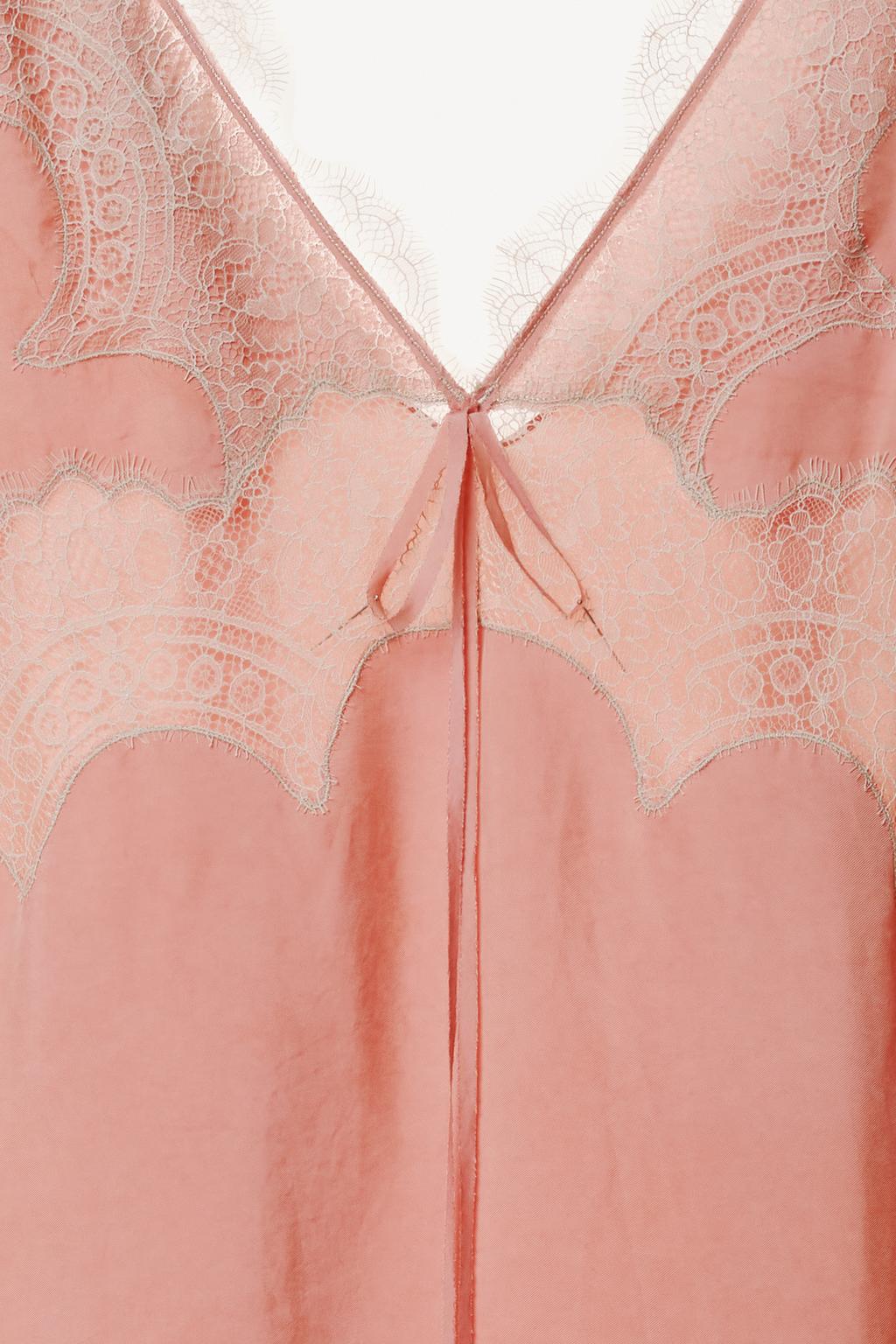 Платье-майка с кружевом willy chavarria x zara