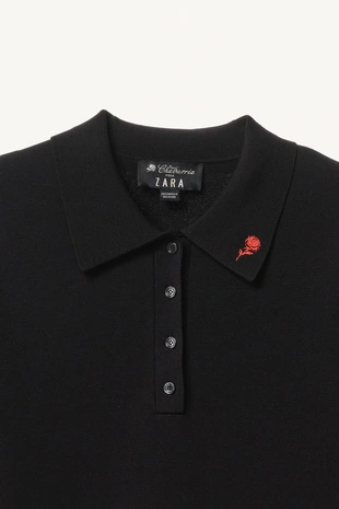 Платье-поло из трикотажа willy chavarria x zara- Заказать в России