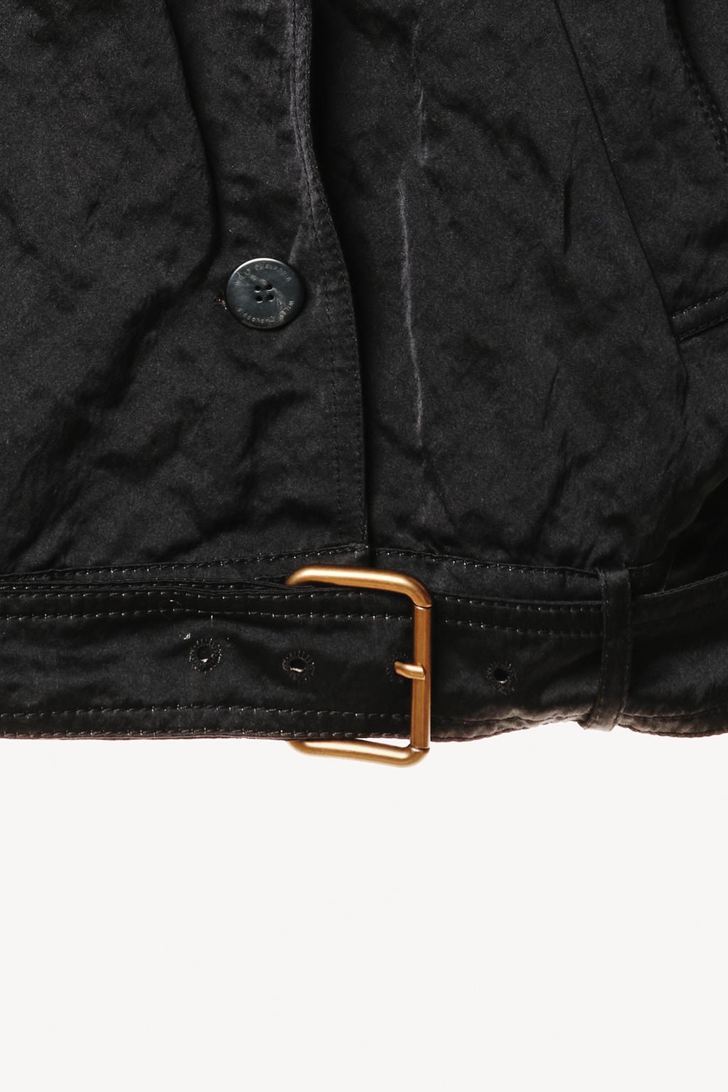 Короткий пальто с поясом willy chavarria x zara