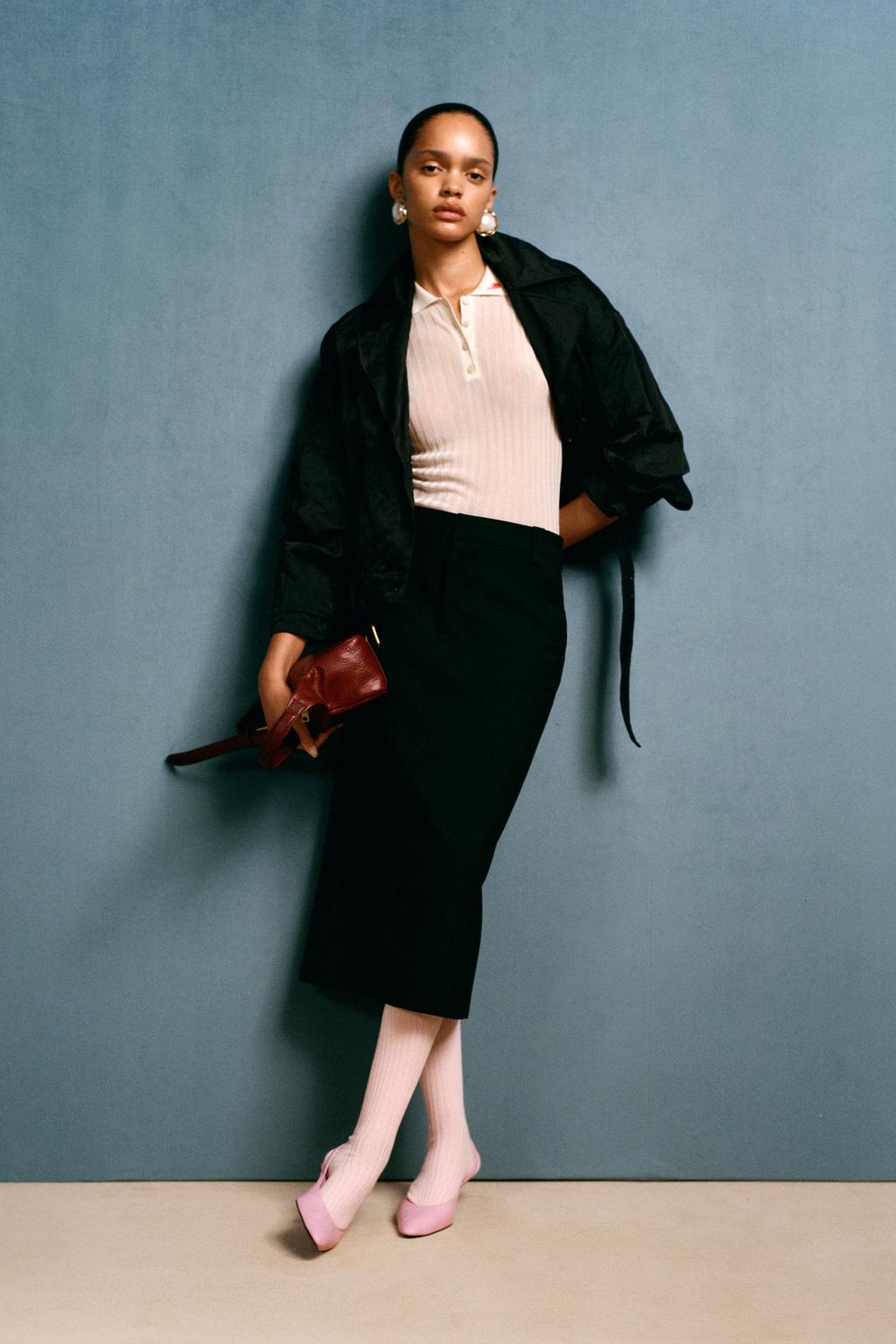 Боди из тонкого ребристого трикотажа willy chavarria x zara