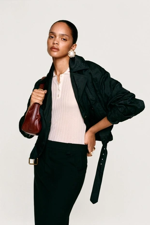 Боди из тонкого ребристого трикотажа willy chavarria x zara- Заказать в России