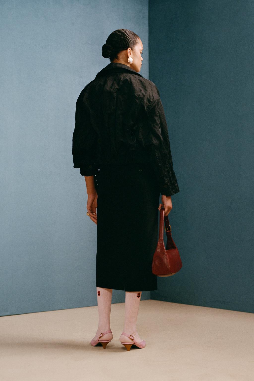 Юбка-карандаш из шерстяной смеси willy chavarria x zara