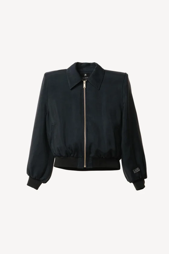Бомбер с уплотненными плечами willy chavarria x zara
