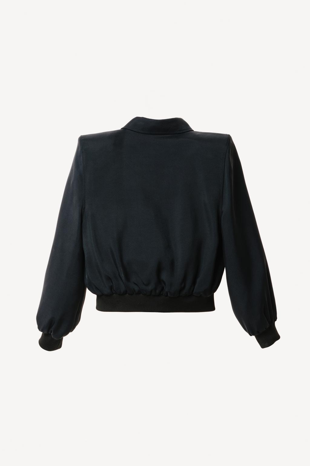 Бомбер с уплотненными плечами willy chavarria x zara