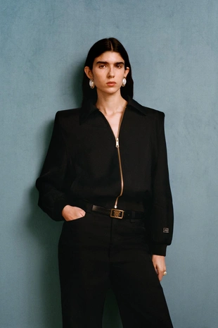 Бомбер с уплотненными плечами willy chavarria x zara- Заказать в России