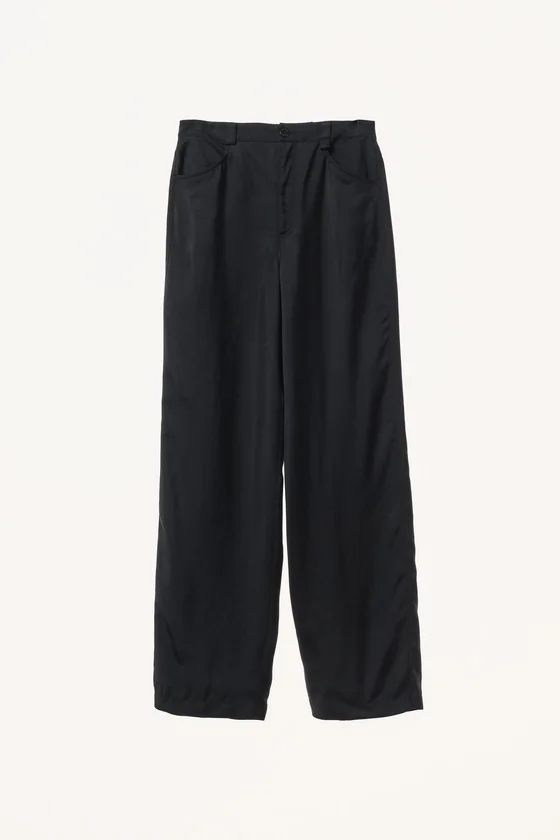 Прямые брюки из потоковой вискозы willy chavarria x zara