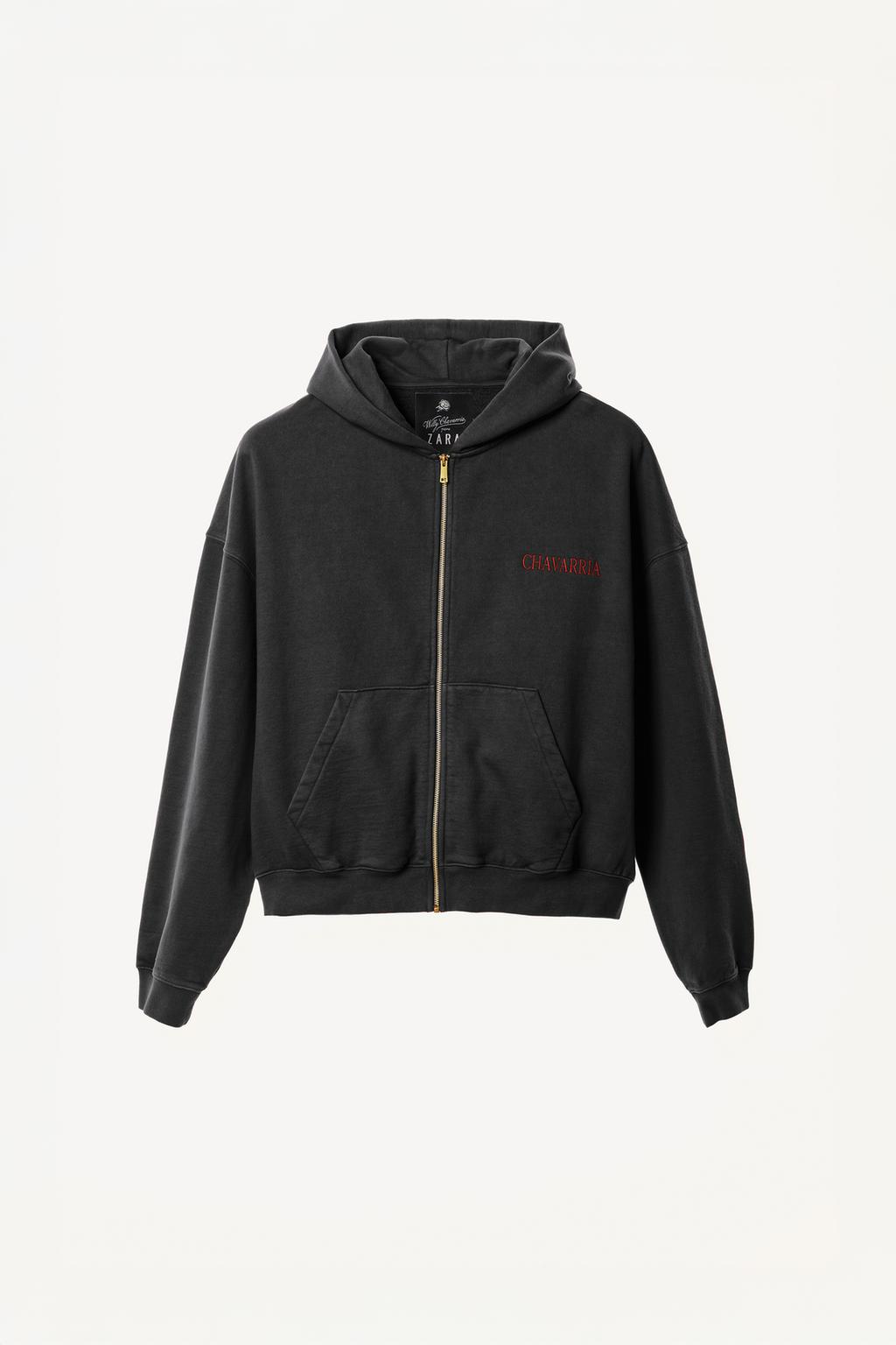 Худи свободного кроя willy chavarria x zara