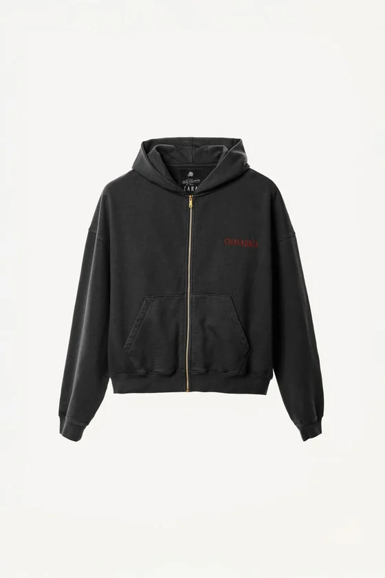 Худи свободного кроя willy chavarria x zara
