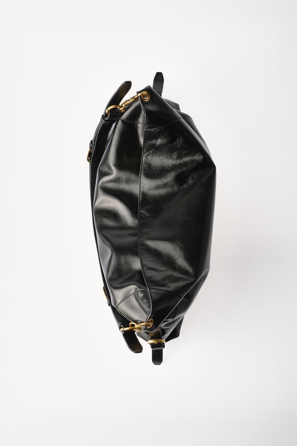 Кожаная макси сумка willy chavarria x zara