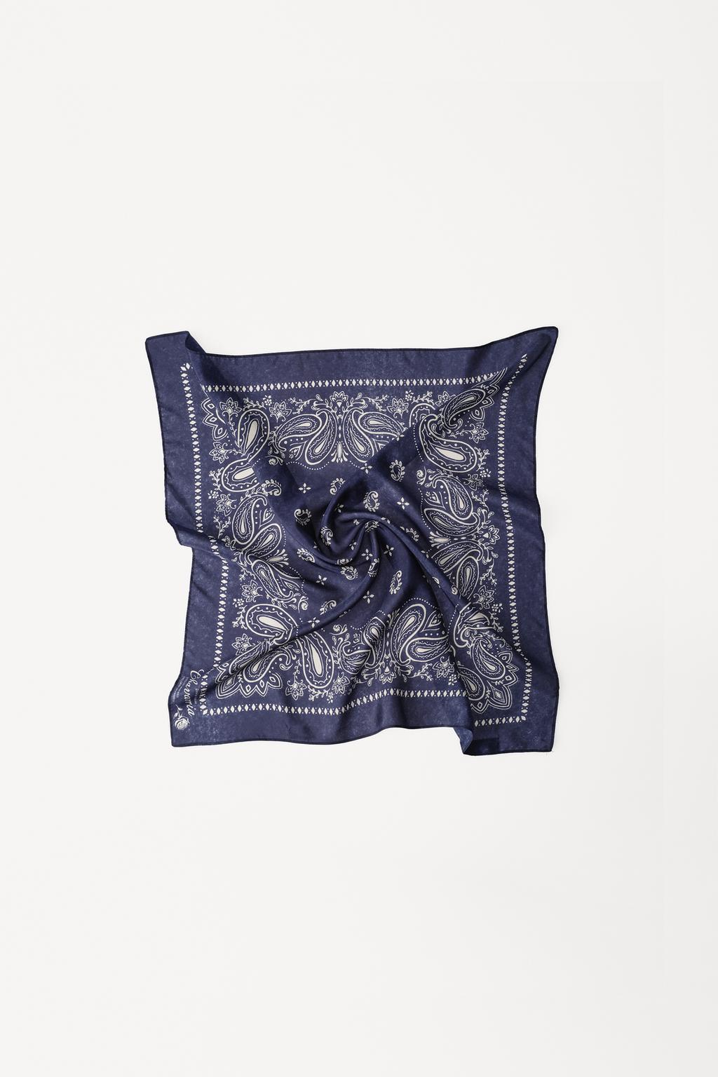 Бандана paisley из 100% шёлка willy chavarria x zara