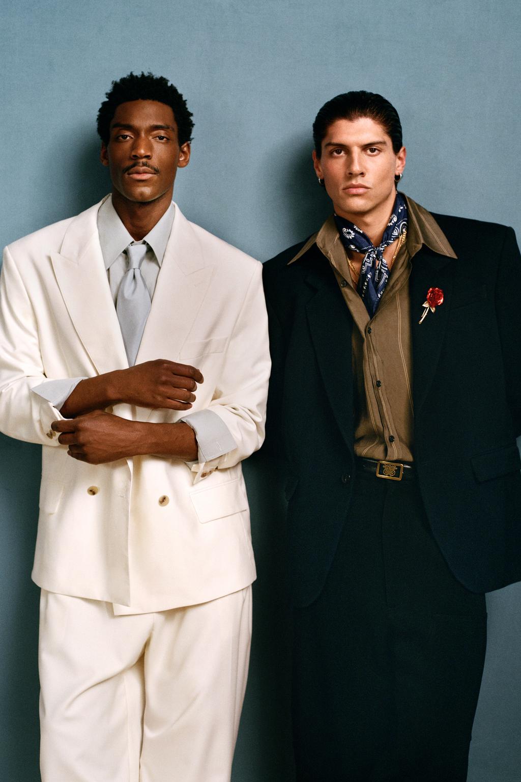 Пиджак с двубортной застежкой willy chavarria x zara