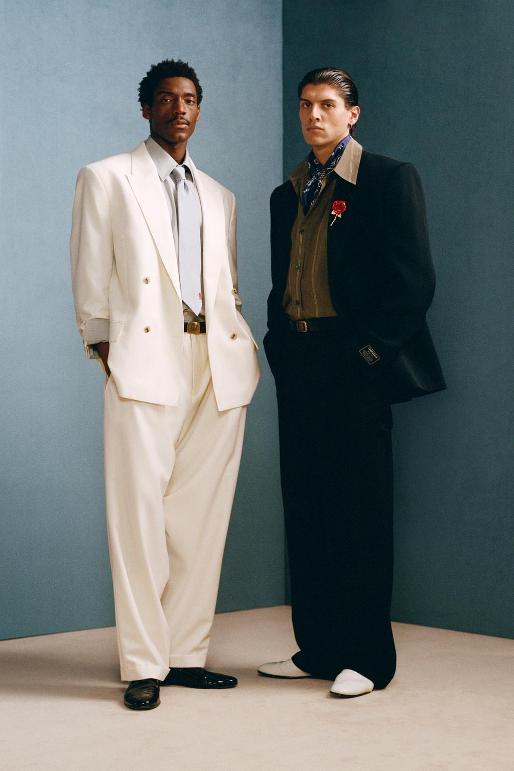 Пиджак с двубортной застежкой willy chavarria x zara