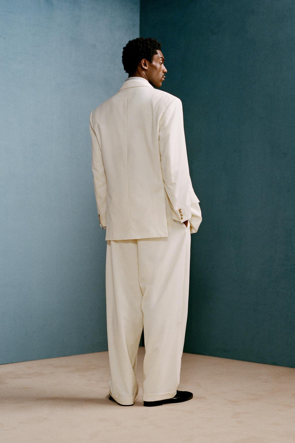 Широкие брюки с отбортками из коллекции willy chavarria x zara