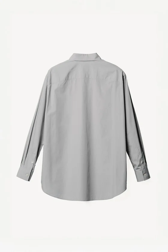 Рубашка свободного кроя из хлопка willy chavarria x zara