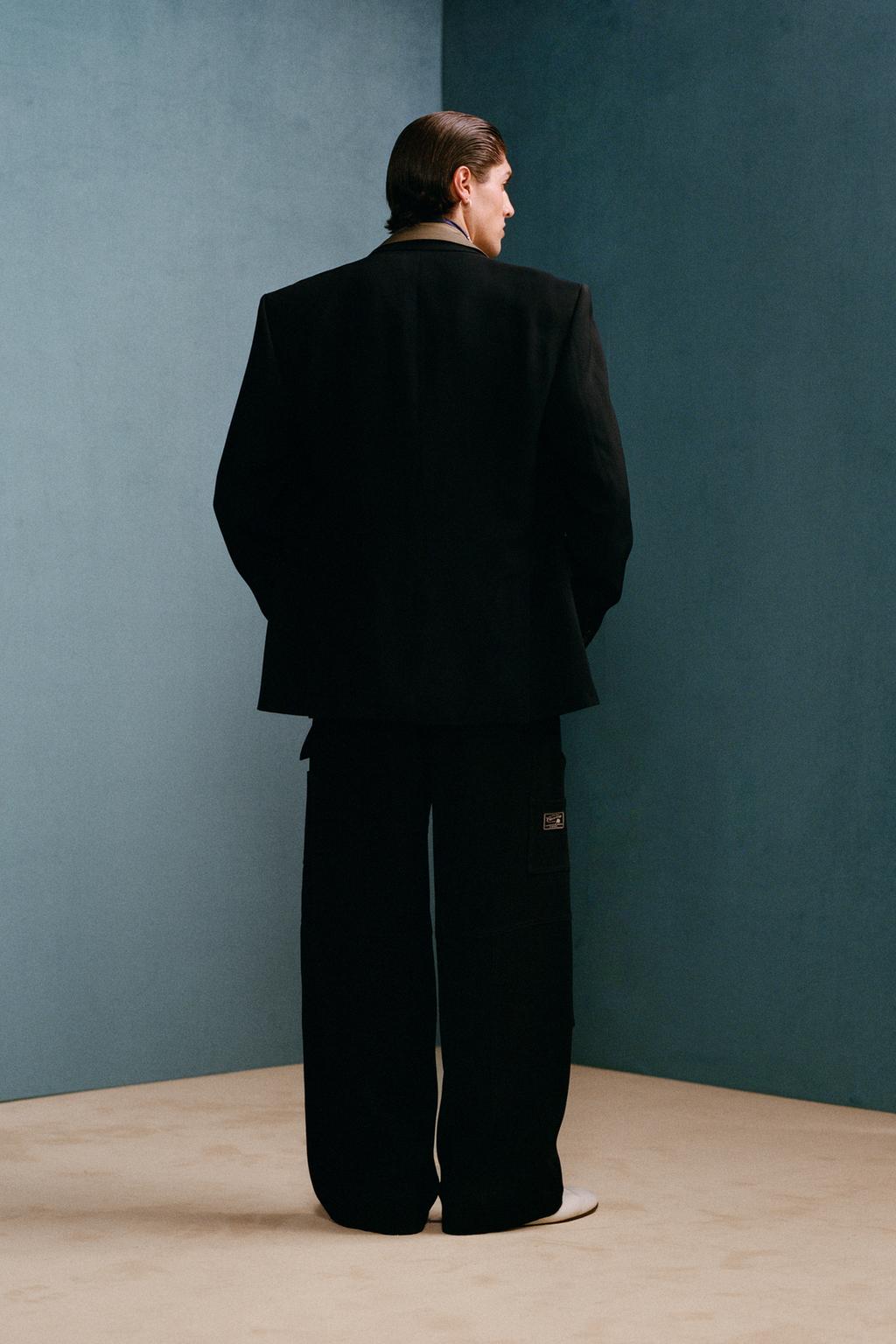 Пиджак из вискозы viscose suit blazer willy chavarria x zara