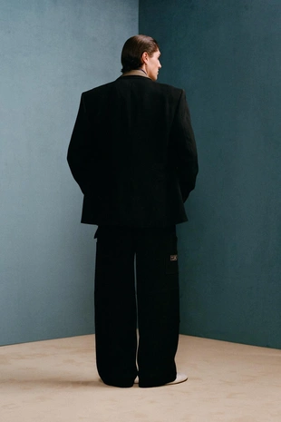 Потоковые брюки-карпентеры willy chavarria x zara- Заказать в России