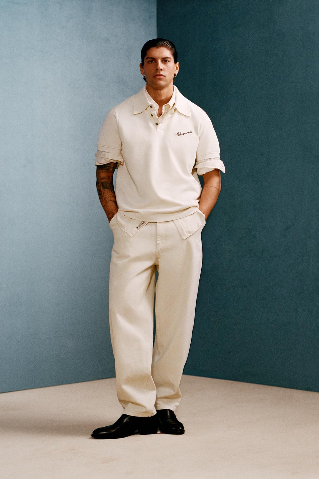 Поло слим-фит willy chavarria x zara