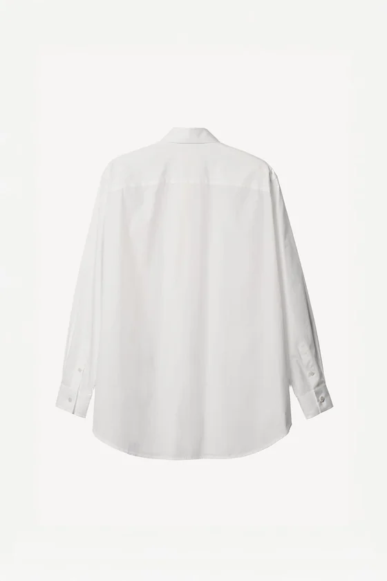 Рубашка свободного кроя из хлопка willy chavarria x zara
