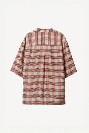 Рубашка в клетку с объемной посадкой willy chavarria x zara- Заказать в России