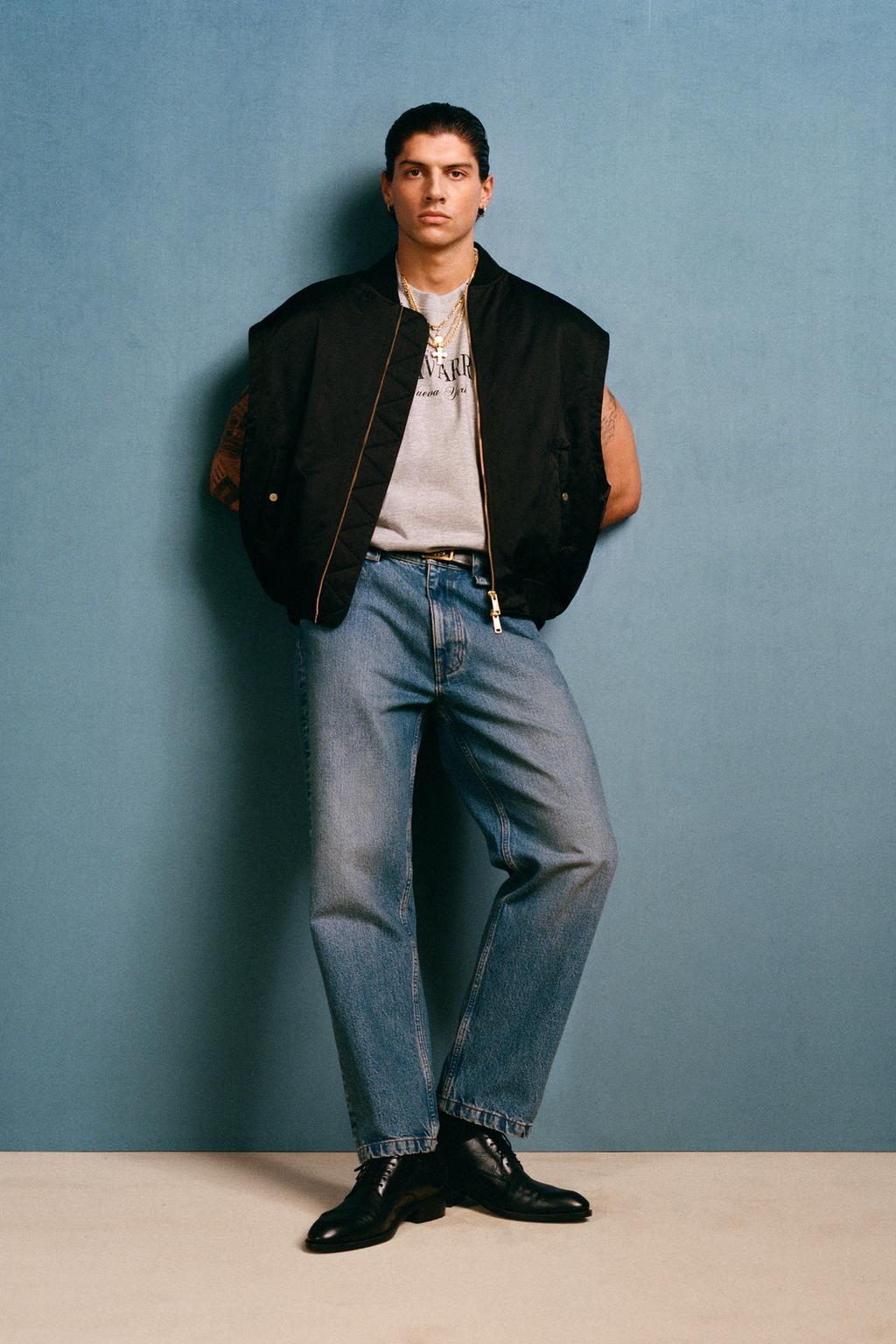 Оверсайз майка топ willy chavarria x zara