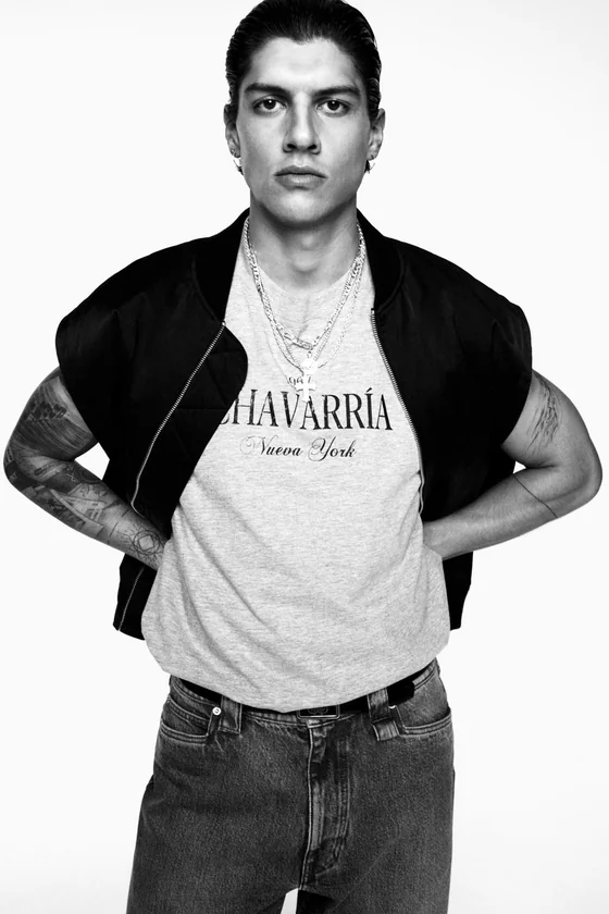 Оверсайз майка топ willy chavarria x zara