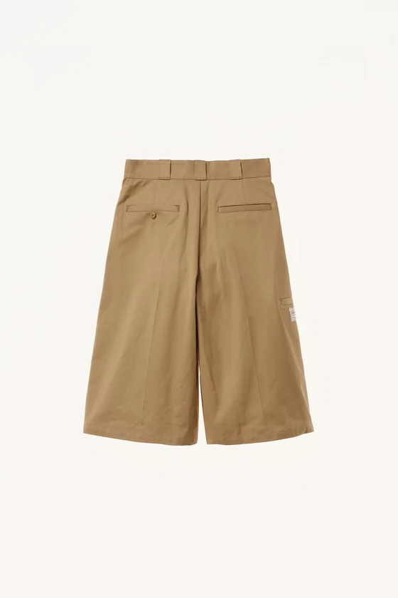 Широкие плиссированные бермуды willy chavarria x zara