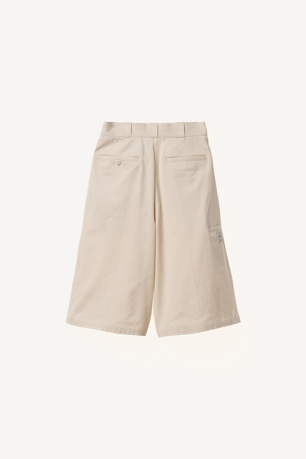 Широкие плиссированные бермуды willy chavarria x zara