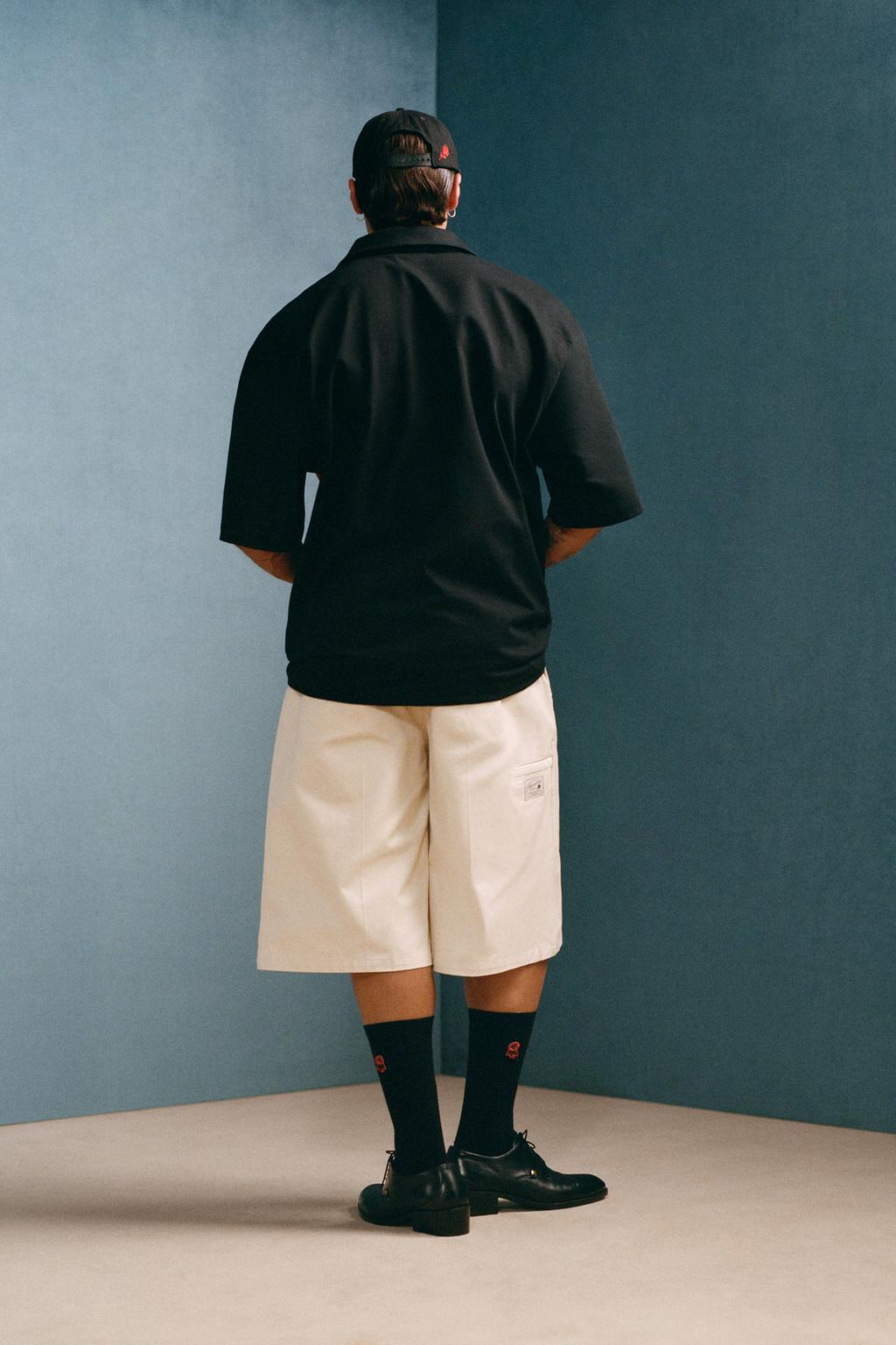 Поло с вышивкой в блок-цвета willy chavarria x zara