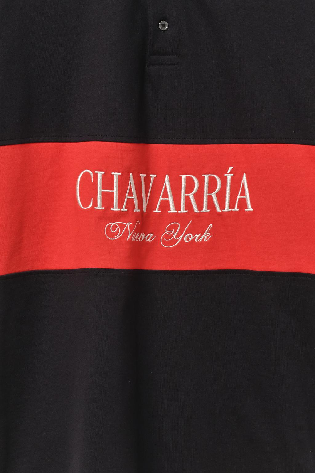 Поло с вышивкой в блок-цвета willy chavarria x zara