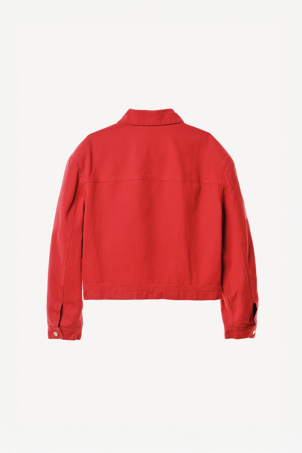 Жакет прямого кроя с отбортовками willy chavarria x zara