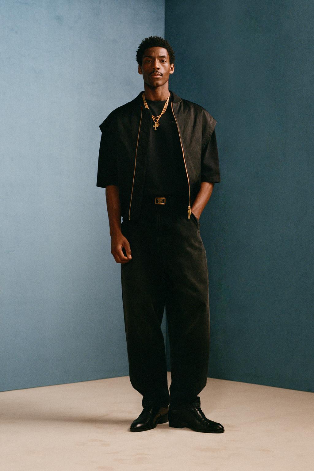 Оверсайз жилет-бомбер willy chavarria x zara