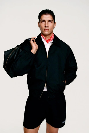 Шорты-бермуды с вышивкой от willy chavarria x zara- Заказать в России