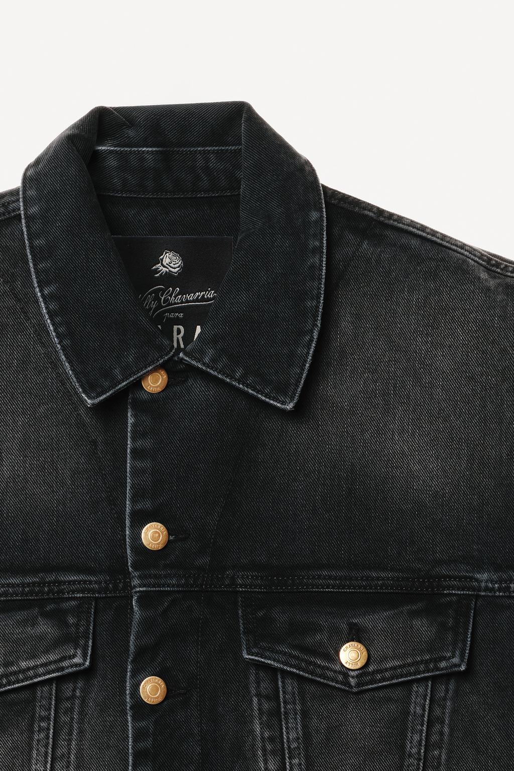 Джинсовый жилет свободного кроя willy chavarria x zara