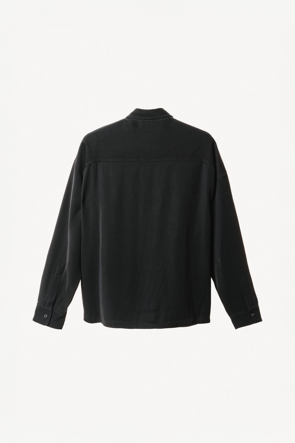 Рубашка-полупальто willy chavarria x zara из жидкой ткани