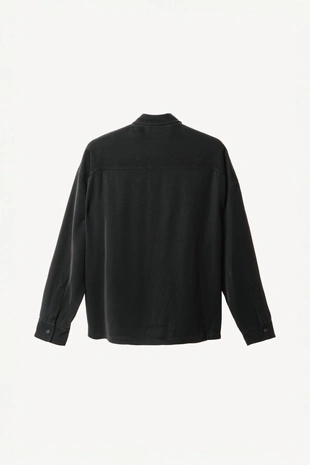 Рубашка-полупальто willy chavarria x zara из жидкой ткани- Заказать в России