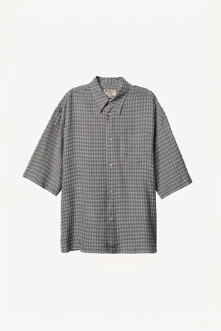 Рубашка в клетку свободного кроя willy chavarria x zara- Заказать в России