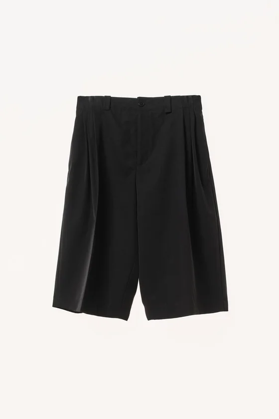 Шорты-бермуды из 100% шерсти с защипами willy chavarria x zara
