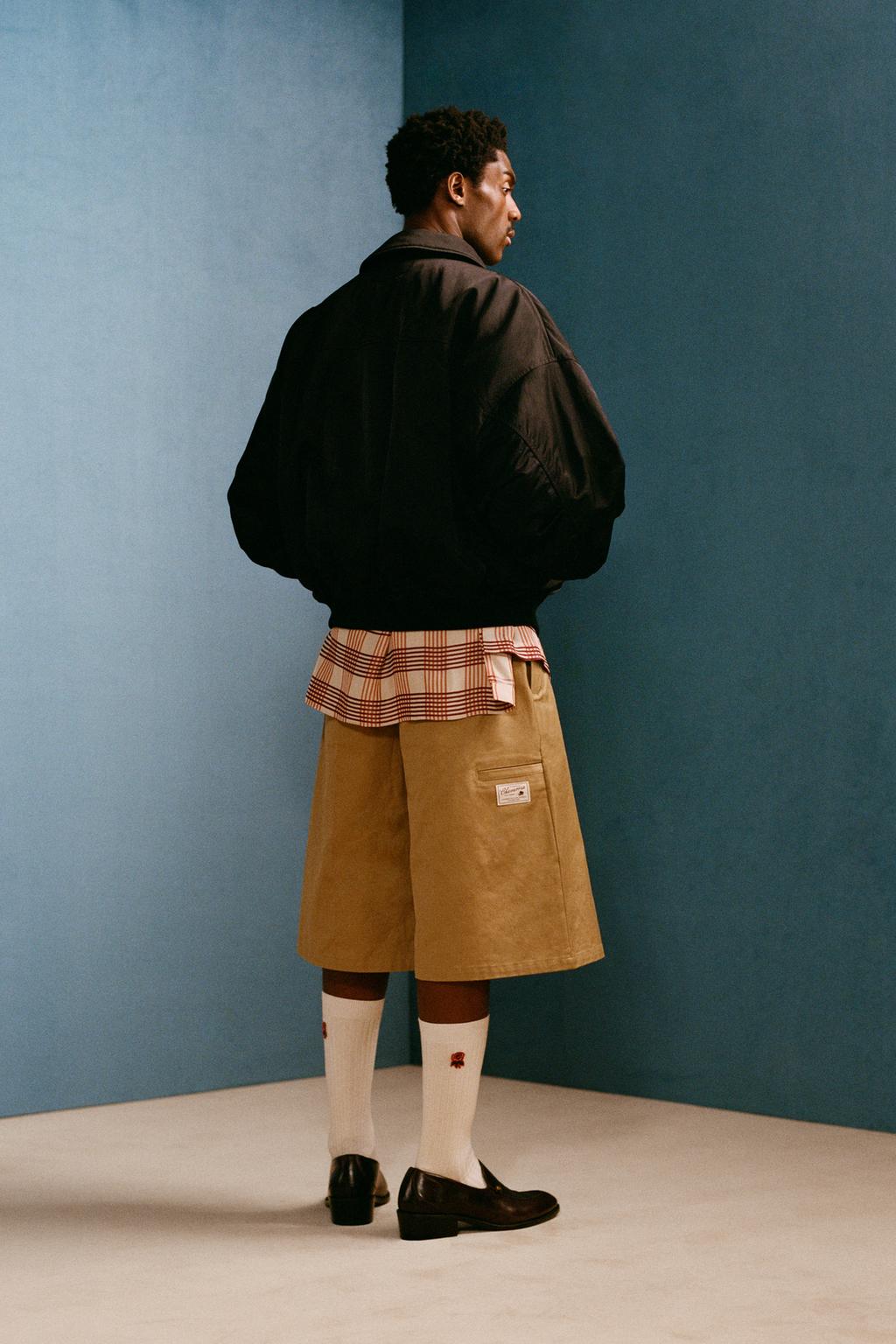 Бомбер-джакет willy chavarria x zara с увеличенными размерами