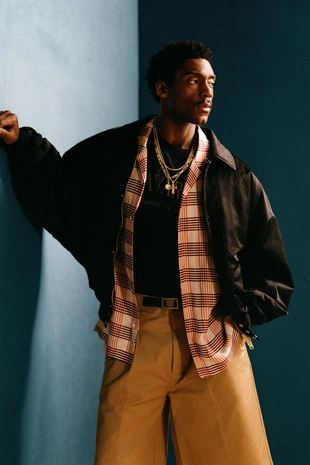 Бомбер-джакет willy chavarria x zara с увеличенными размерами- Заказать в России