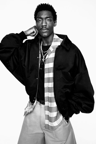 Бомбер-джакет willy chavarria x zara с увеличенными размерами- Заказать в России